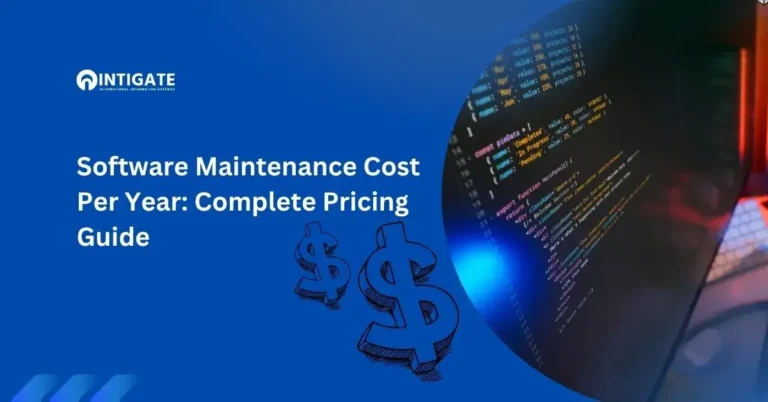 Software Maintenance Cost Per Year